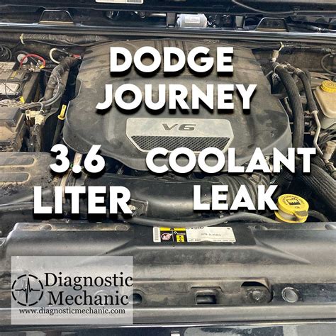 Dodge Journey Coolant Leak Causes & Repair Costs 